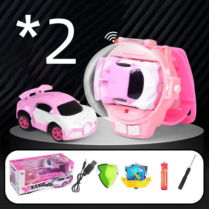 Wireless Remote Control Watch Electric Mini Car