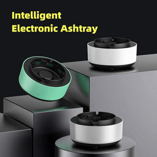 "PuriSmokeAshTray™ : Your Stylish Air-Purifying Ashtray Portable for car / home