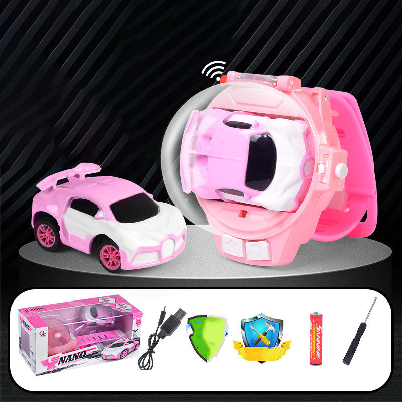 Wireless Remote Control Watch Electric Mini Car