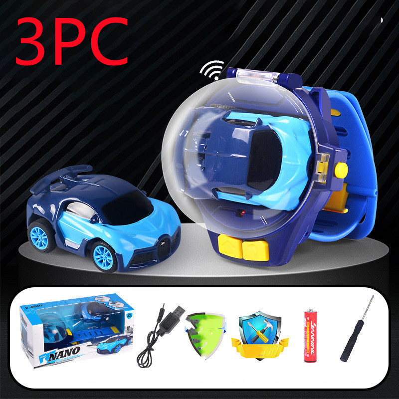 Wireless Remote Control Watch Electric Mini Car